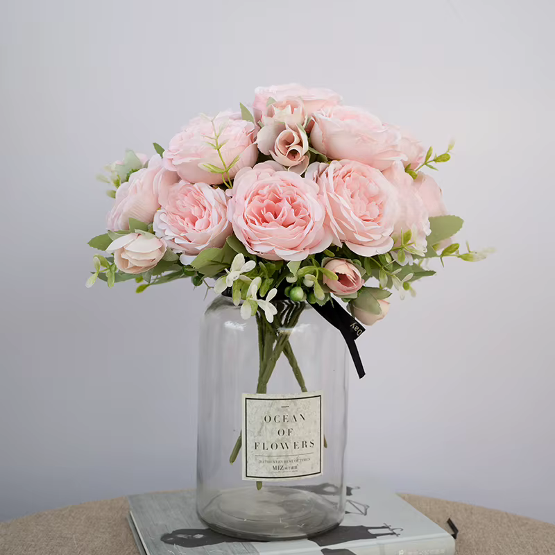 Bouquet de Roses Artificielles