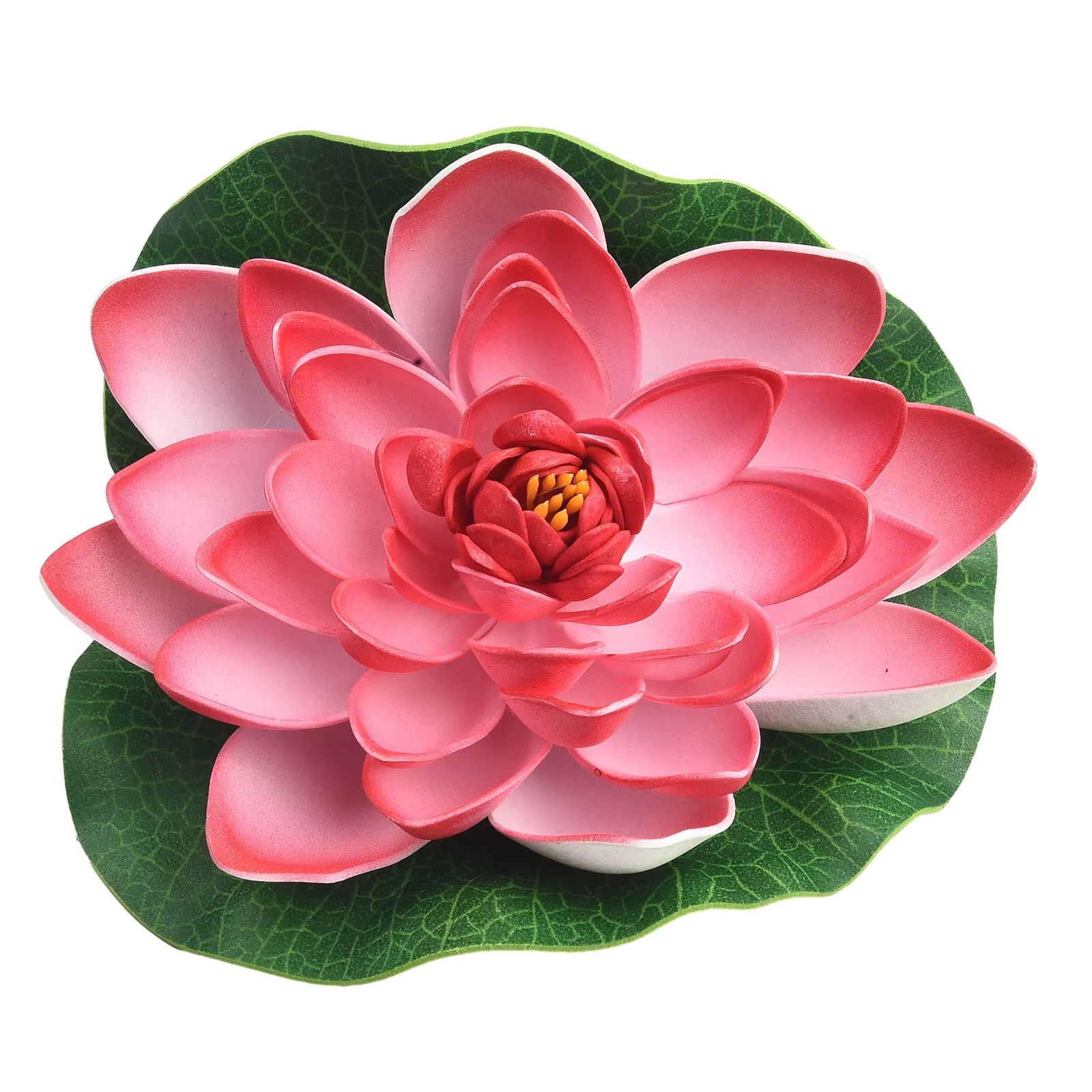 Fleur de lotus flottante artificielle de 18 cm pour aquarium