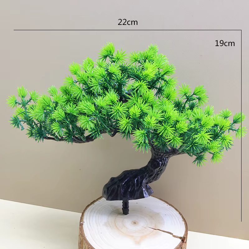 Bonsaï de pin artificiel pour décoration de bureau