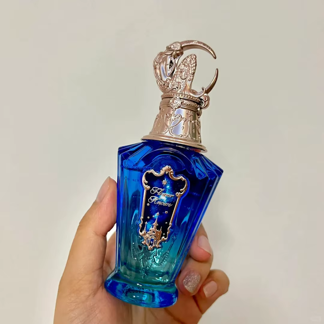 Flower Knows Moonlight Mermaid Perfume Parfum Floral Boisé Rêveur Pour Femme Fragrance Longue Tenue Eau De Parfum Luxe Flacon En Verre Dégradé Cadeau Beauté Esthétique