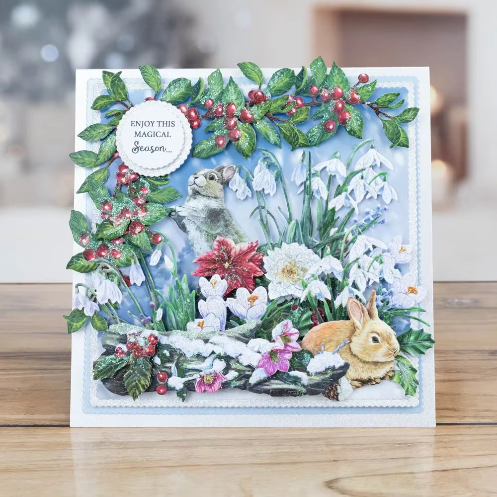 Nouvelle collection de matrices florales givrées 2026 pour le scrapbooking DIY