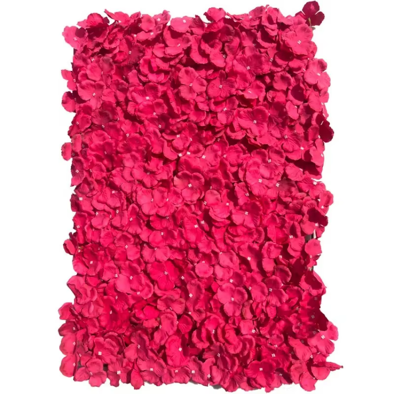 Hortensia Artificiel Décoratif Mural