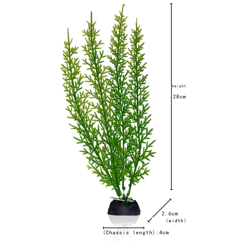 Plantes artificielles d'aquarium