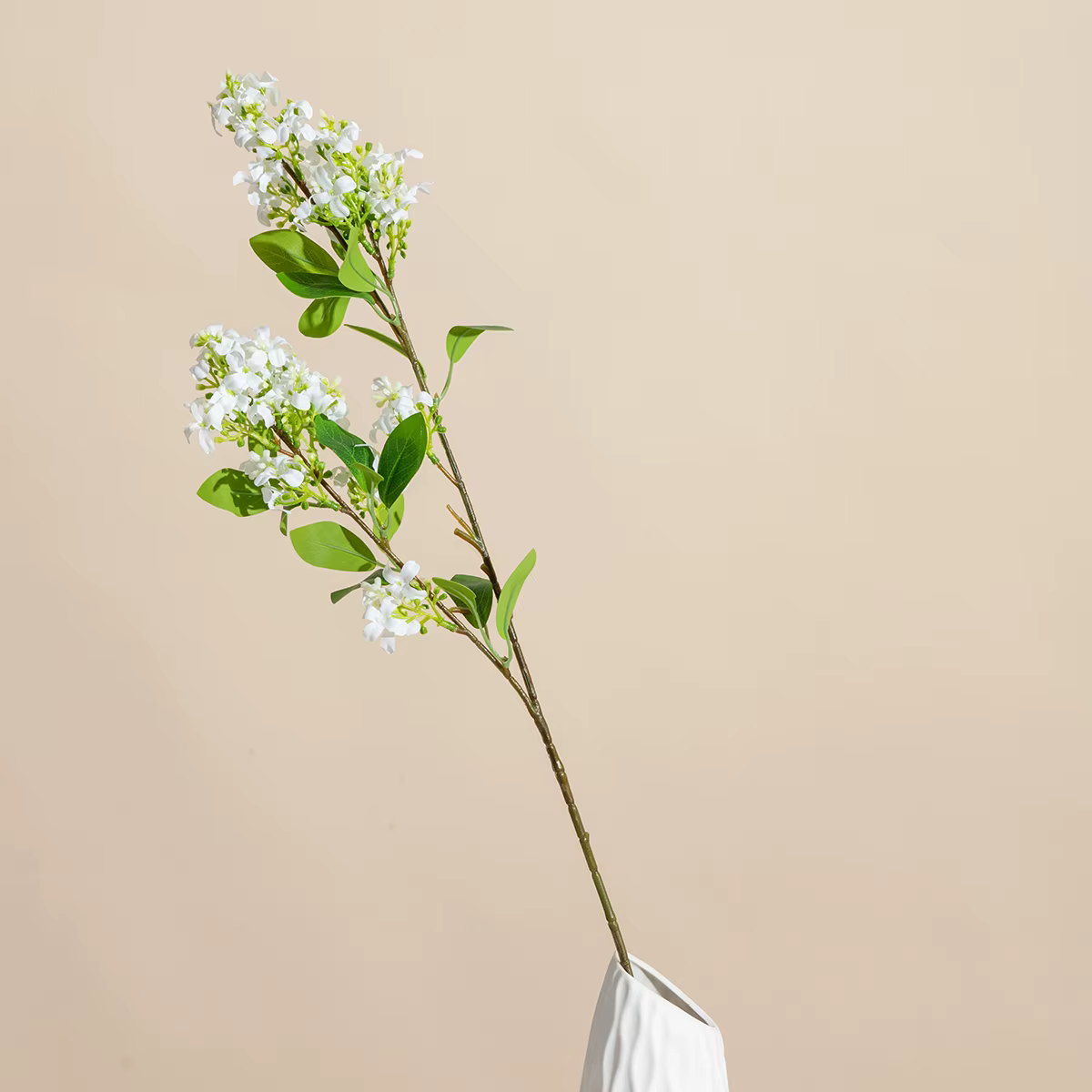 Fleur artificielle soie lilas