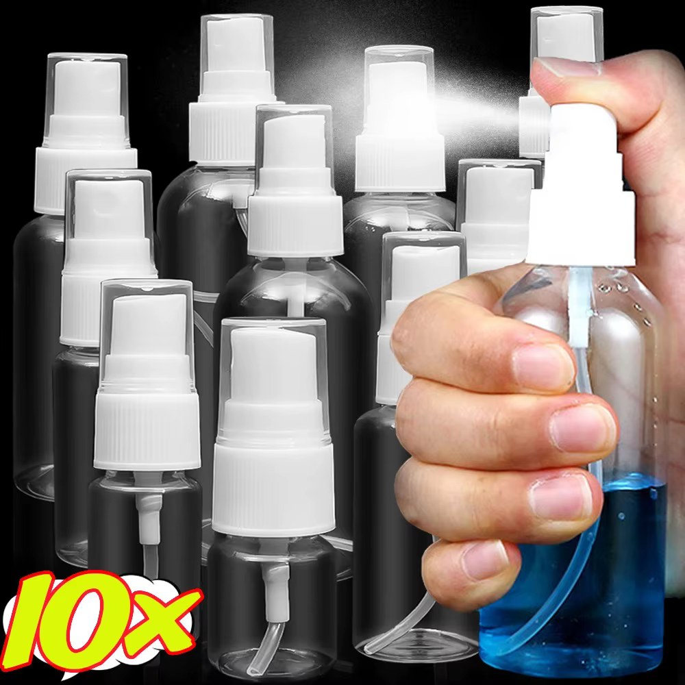 Flacon pulvérisateur Portable en plastique transparent