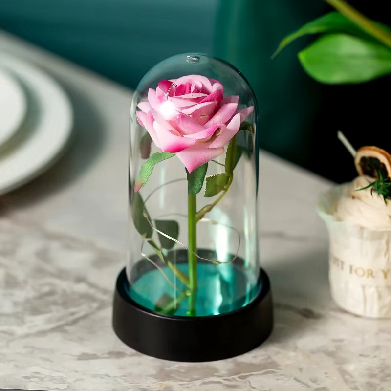 Rose éternelle, cadeau d'anniversaire de mariage