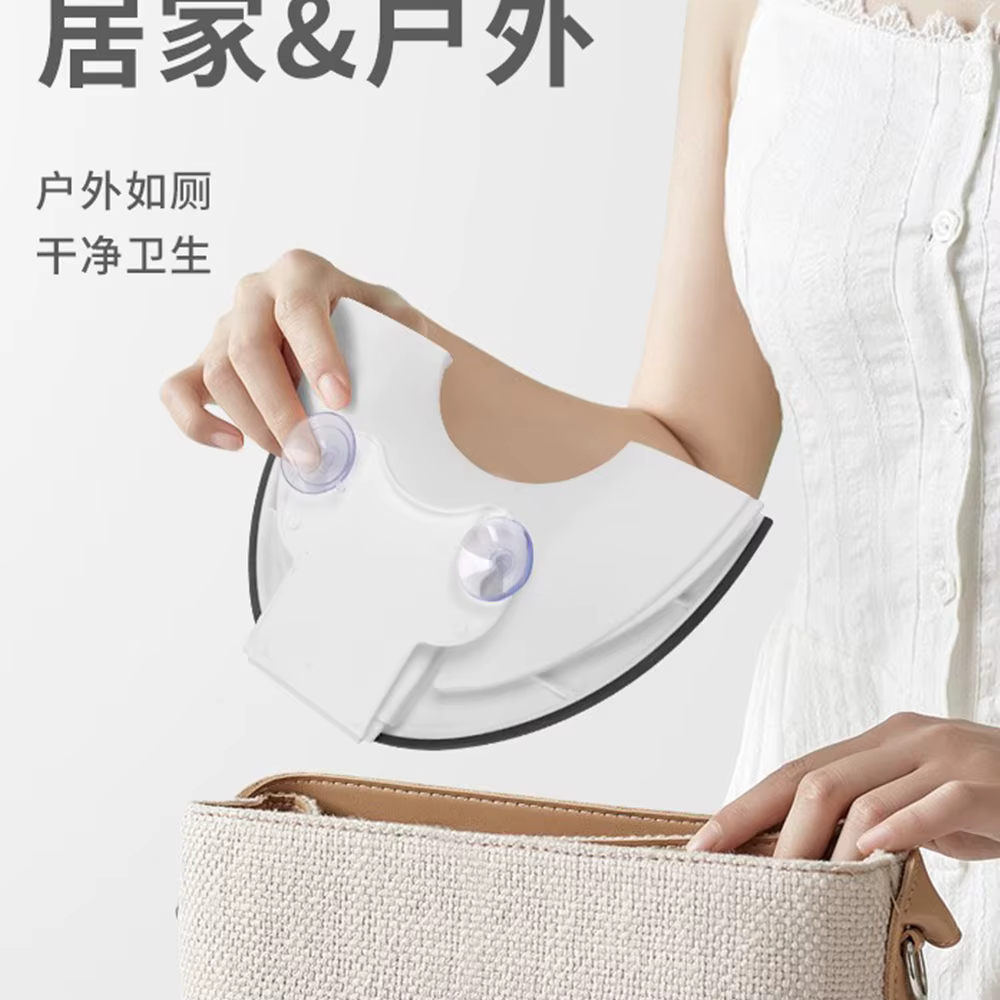 Siège de toilette pliable pour enfants, siège de pot rabattable et assis, se fixe aux toilettes en toute sécurité, design peu encombrant pour la plupart des toilettes