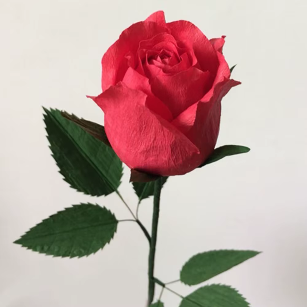 Rouleau de Papier Crêpe pour Fleurs Faites à la Main