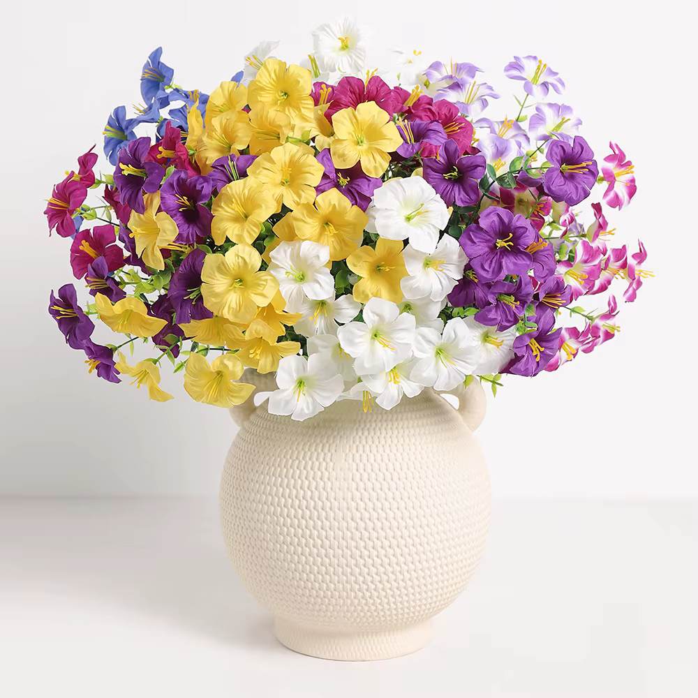 Lot de 3/6 fleurs artificielles de 35 cm