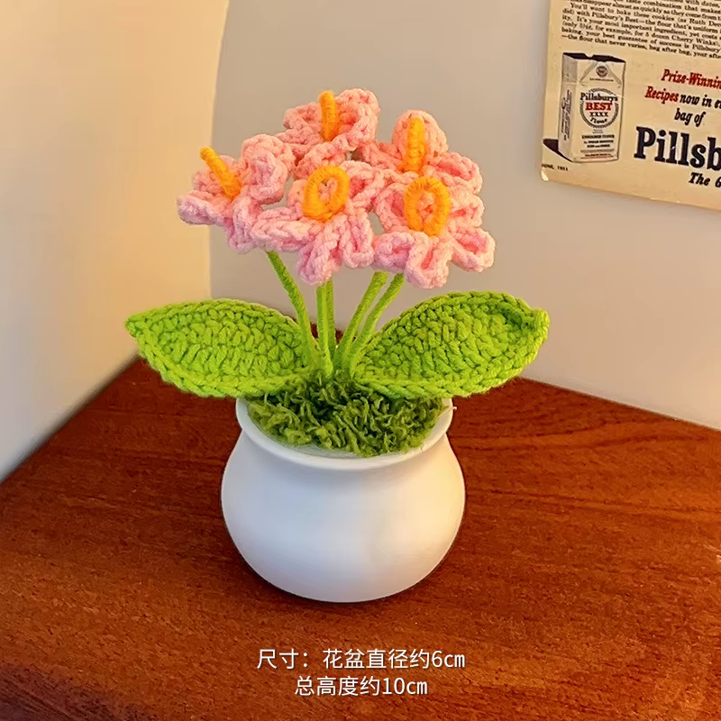 Tournesol Crochet fleurs tricotées fleur Graduation 2025 cadeau d'invité de mariage