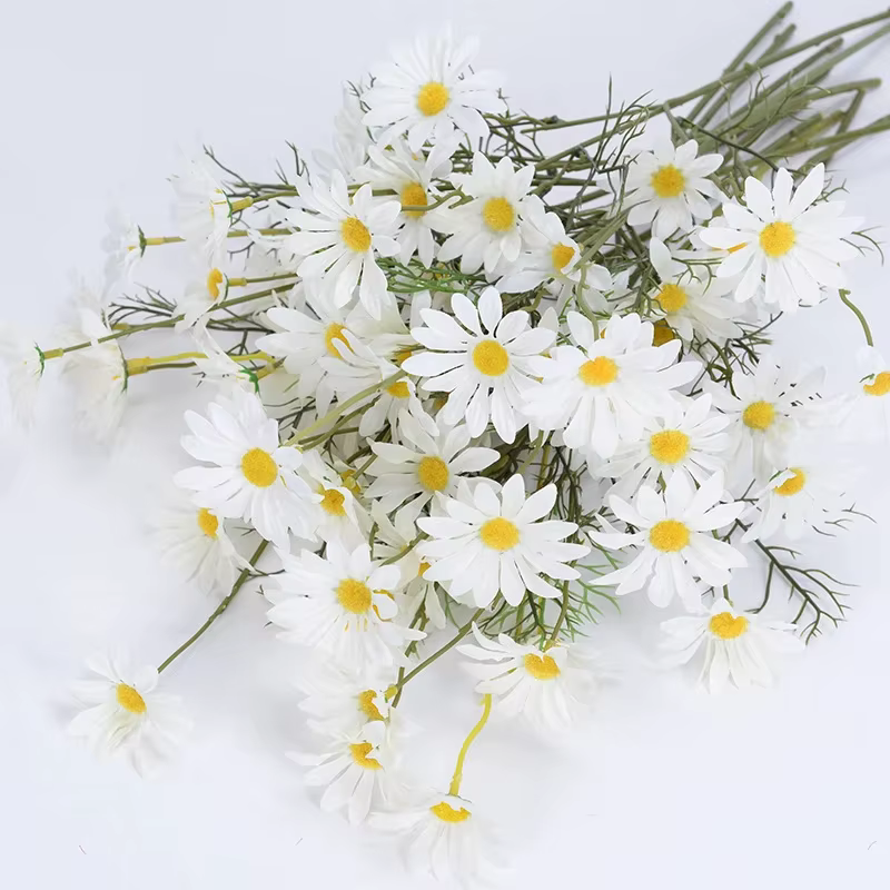 Fleur de simulation de chrysanthème néerlandais