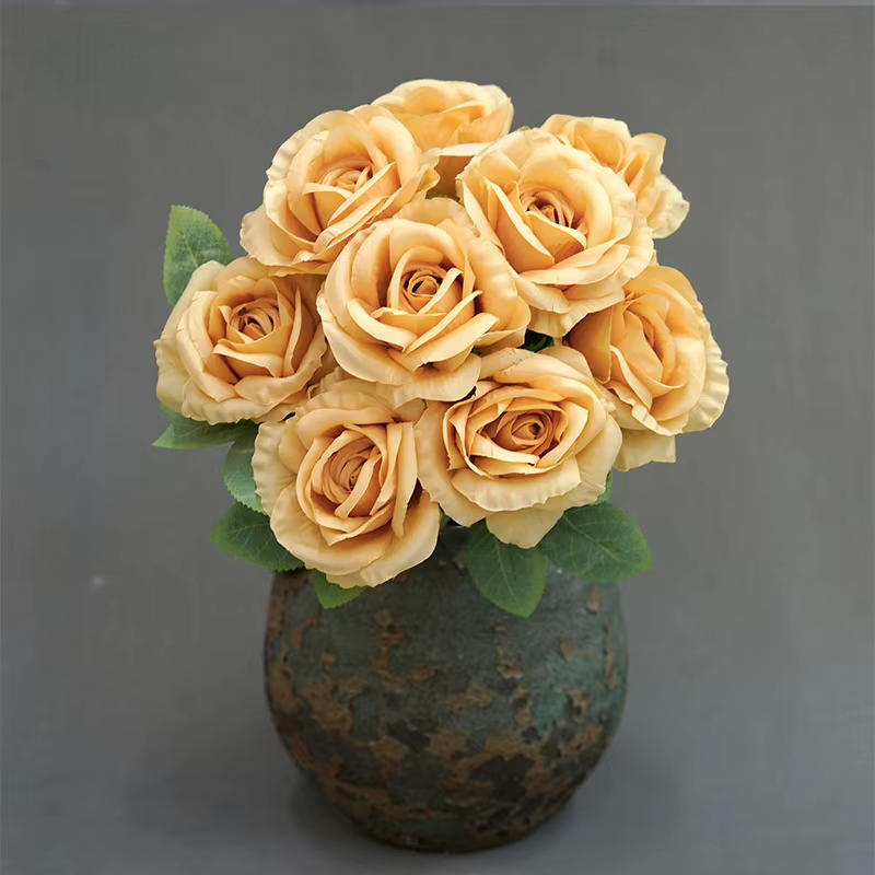 Bouquets de Roses de phénix en soie