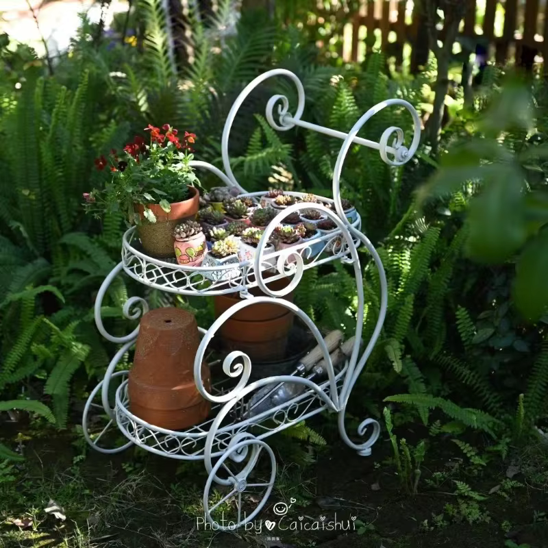 Chariot de jardin Portable en fer