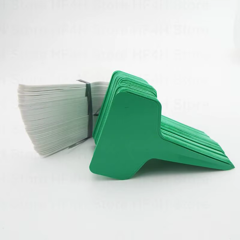 Étiquette en plastique pour fleurs de jardin