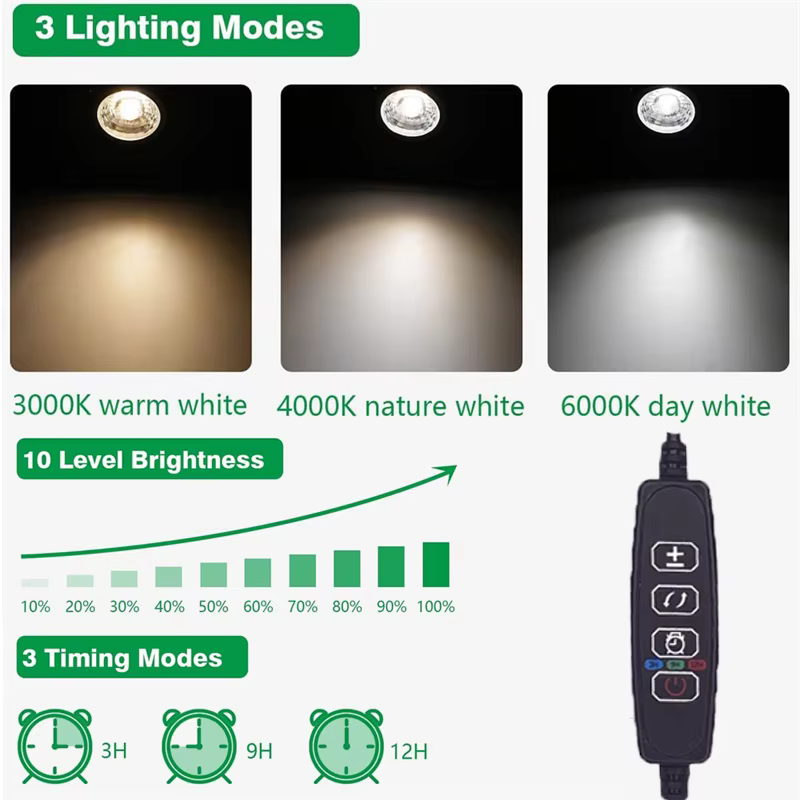 Spot Lumineux LED d'Nikà Intensité Réglable