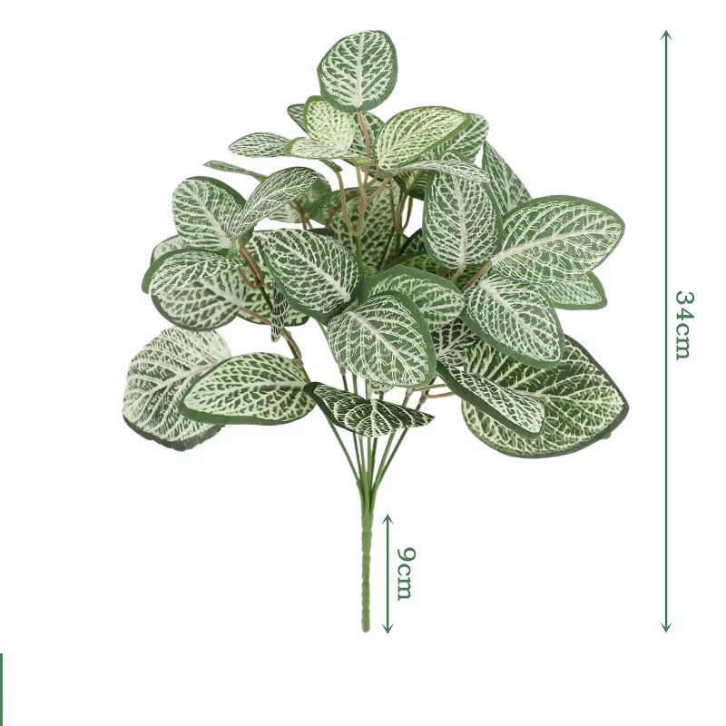Fausse plante verte en soie