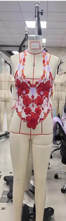 Haut à imprimé Floral pour femmes, col en v, dos nu, chemises tendance, Streetwear, vêtements esthétiques Grunge