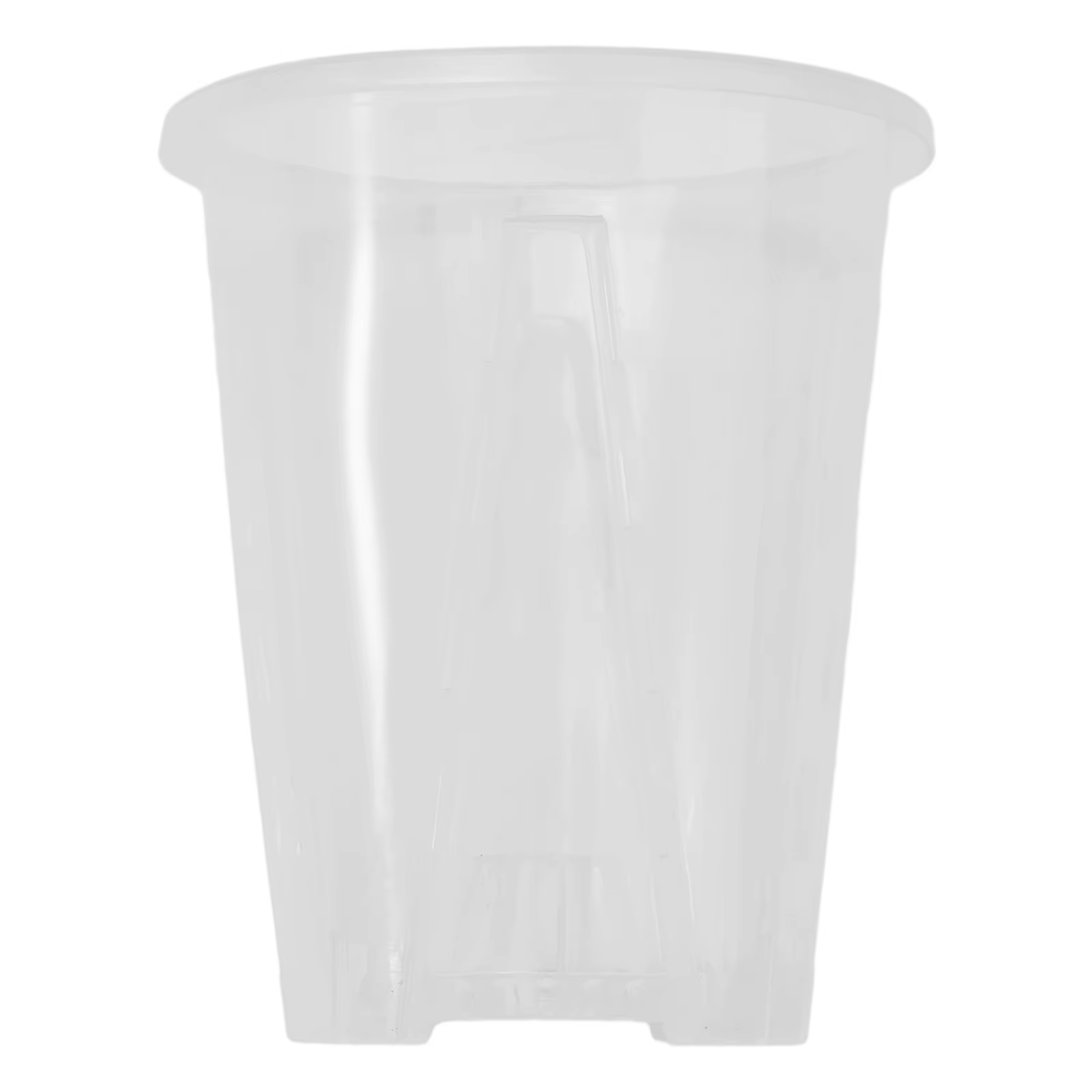 Pots d'orchidées en plastique Transparent
