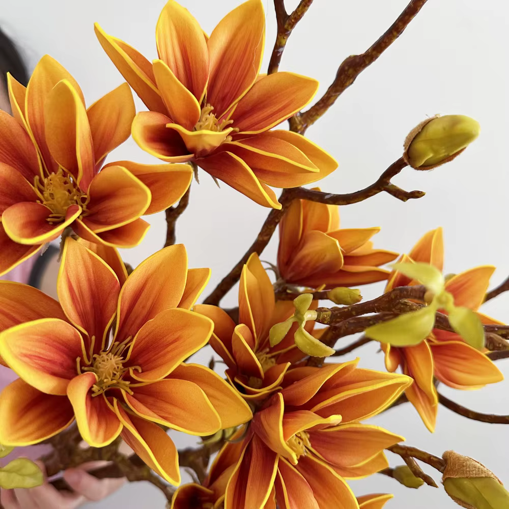 Fleur artificielle Magnolia 70cm