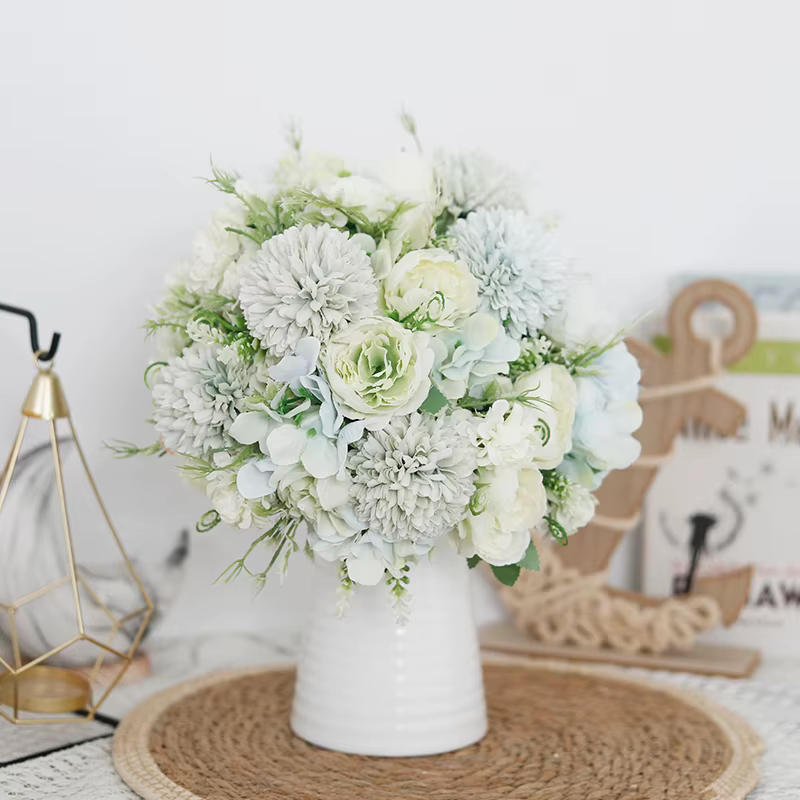 Bouquet hybride de pivoine de fleurs artificielles