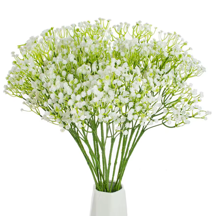 Babysbreath Bouque Fleurs Artificielles Pour Le Mariage mariée bouquet Accueil vase De Noël Guirlande Décoration