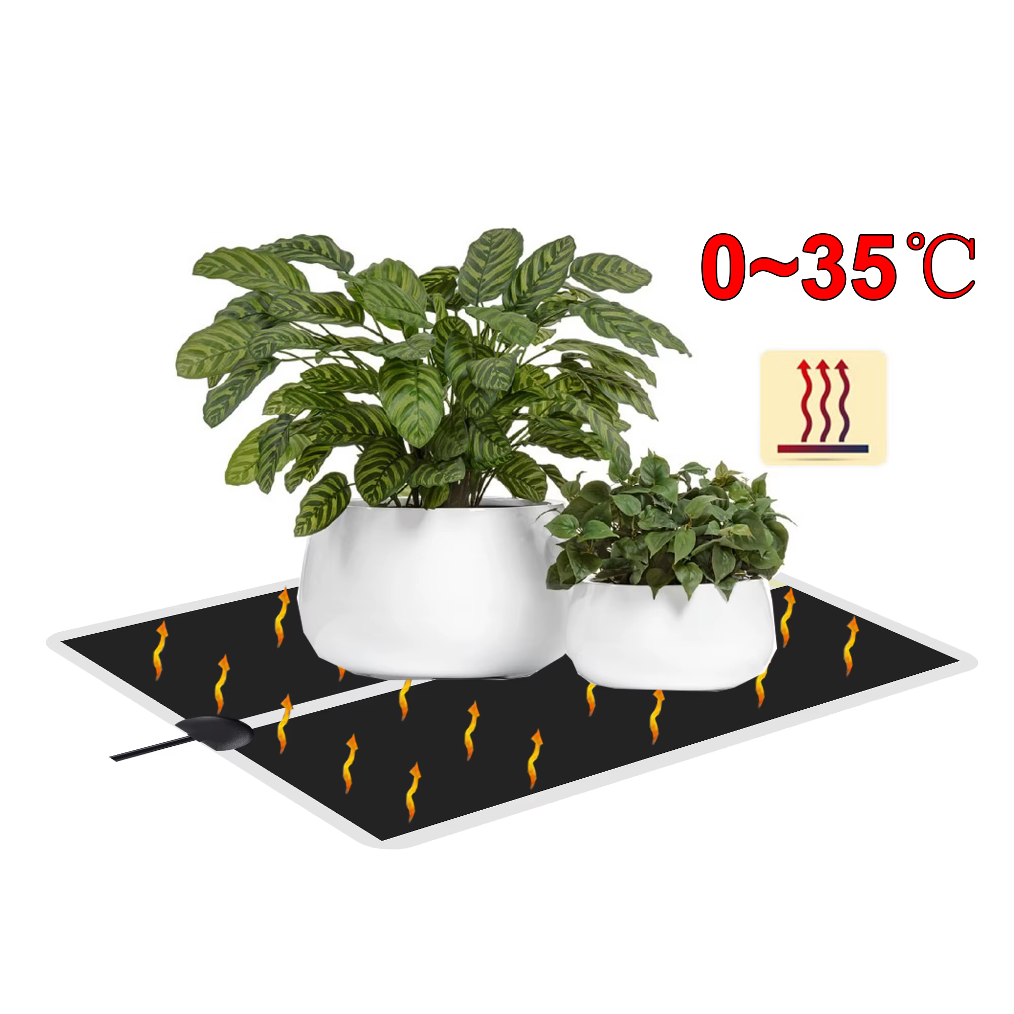 Tapis chauffant pour semis