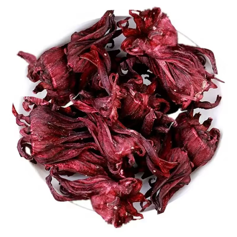 Fleurs d'hibiscus séchées naturelles en gros pour la beauté