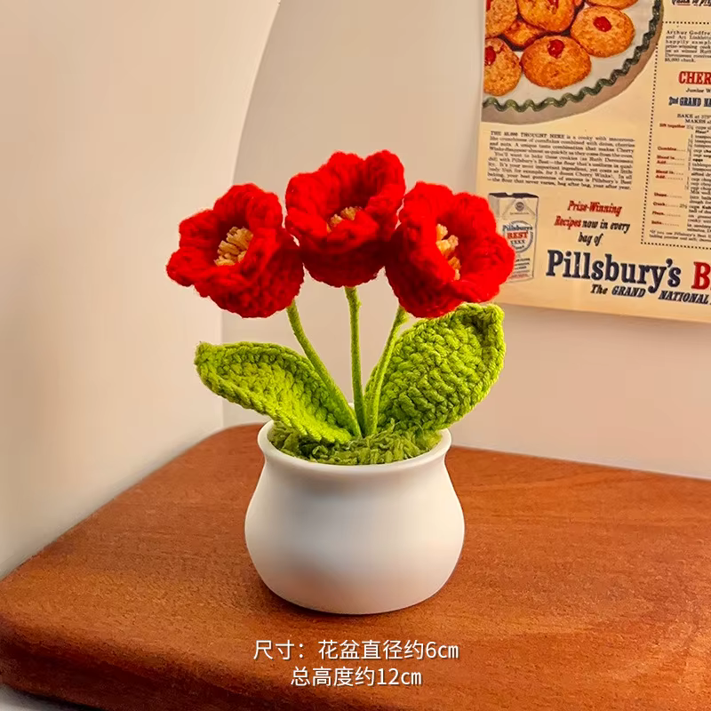 Tournesol Crochet fleurs tricotées fleur Graduation 2025 cadeau d'invité de mariage