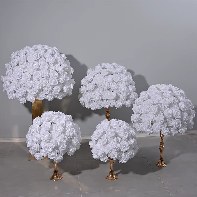 Boule de fleurs artificielles