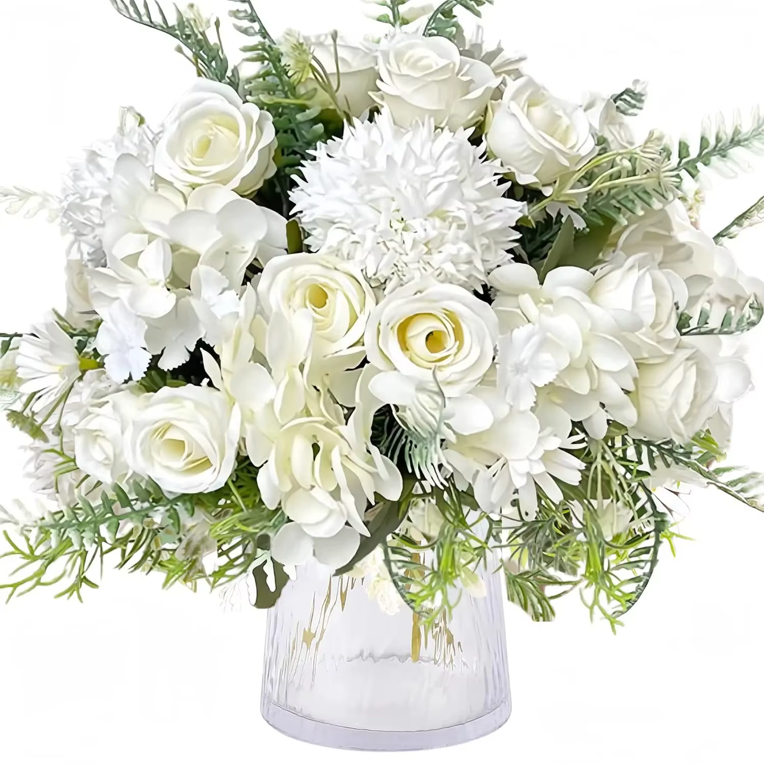 Beaux fleurs artificielles pivoine en soie