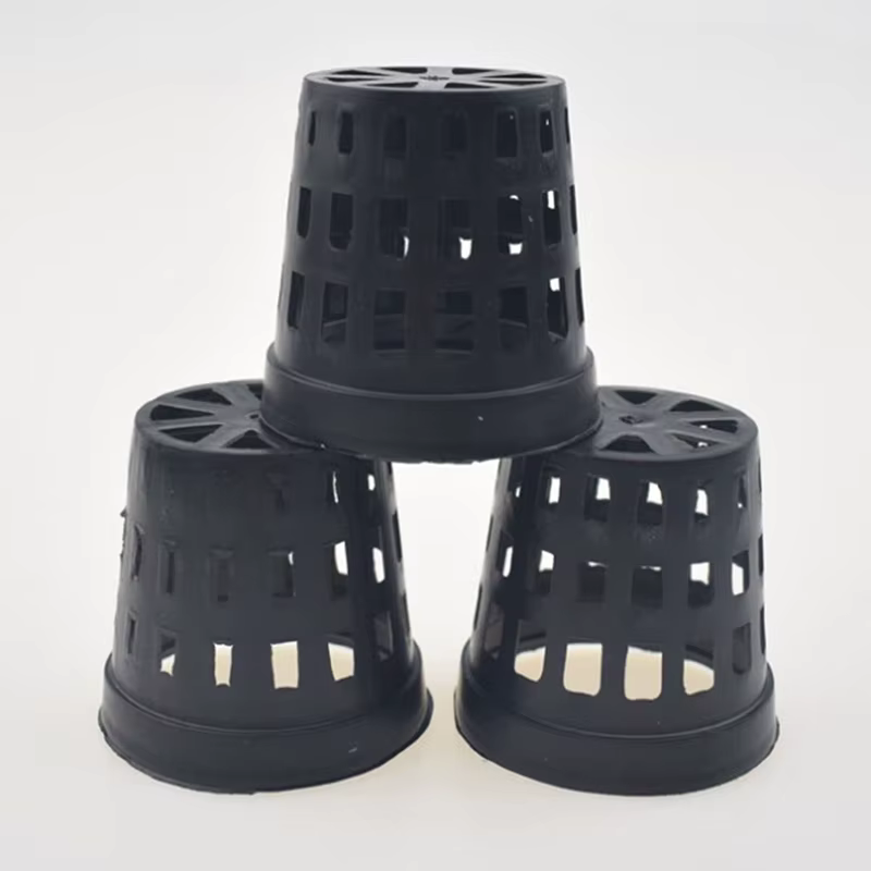 Pots en plastique pour plantes d'aquarium