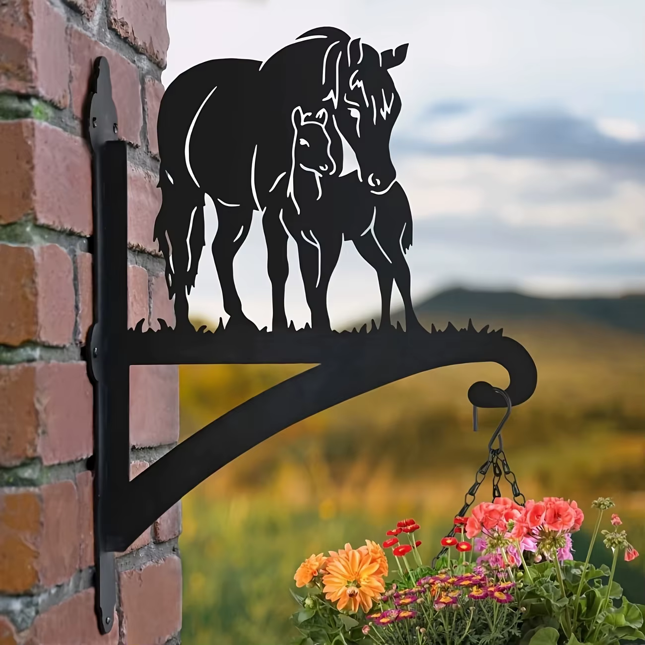 Cintre mural pour plantes