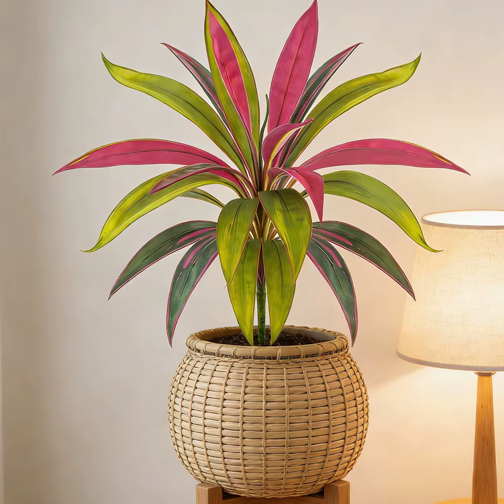 Plantes artificielles Dracaena de 45 cm à 17 feuilles