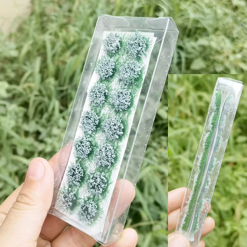 Modèle de grappe de fleurs artificielles