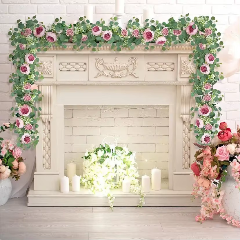 Guirlande de fleurs artificielles de 1