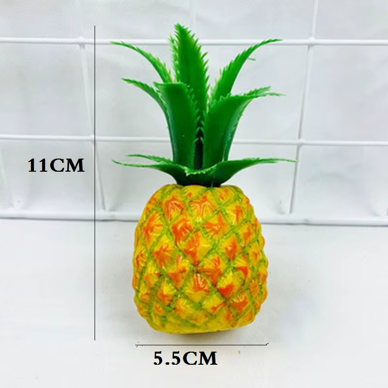Simulation d'ananas artificiel en plastique