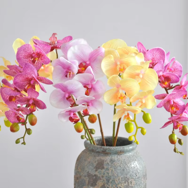 Fleur artificielle orchidée papillon