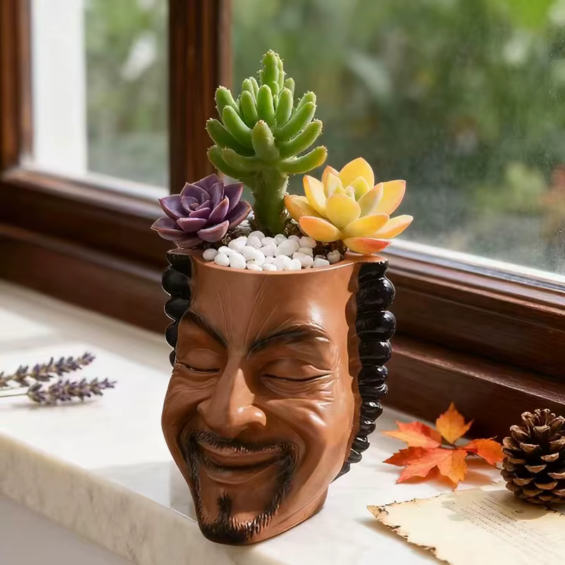 Pot de fleurs de style créatif
