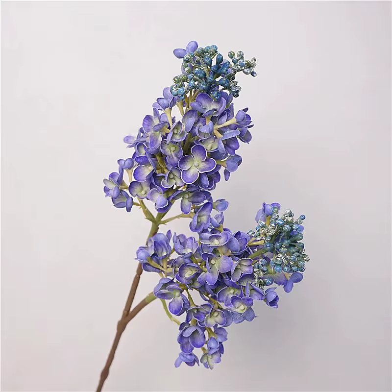 Fleurs artificielles en Latex lilas