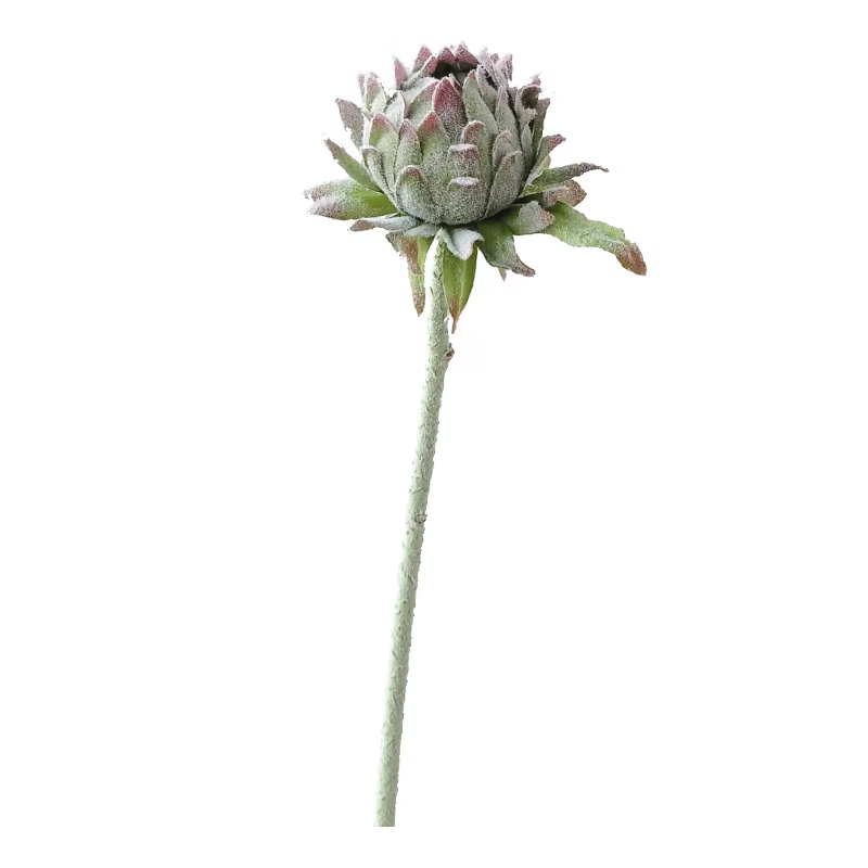Fleur de chardon artificielle de 23