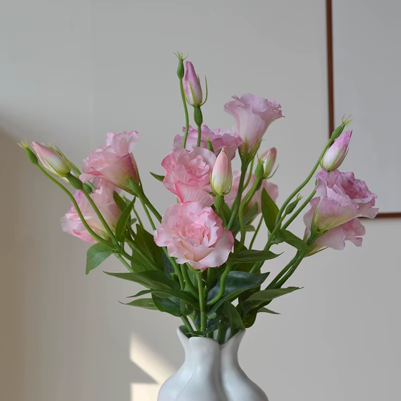 Bouquet de fleurs artificielles en soie