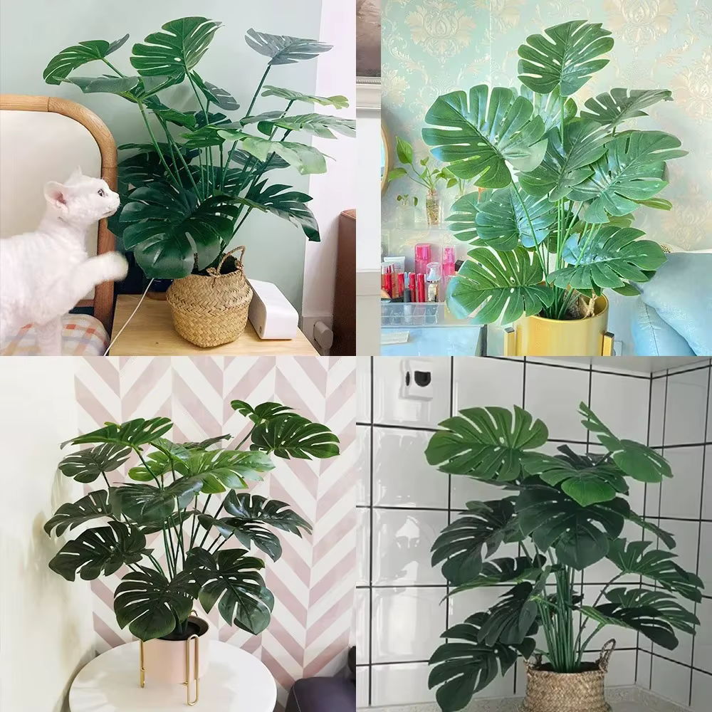 Branches de Palmier Tropicales Vertes