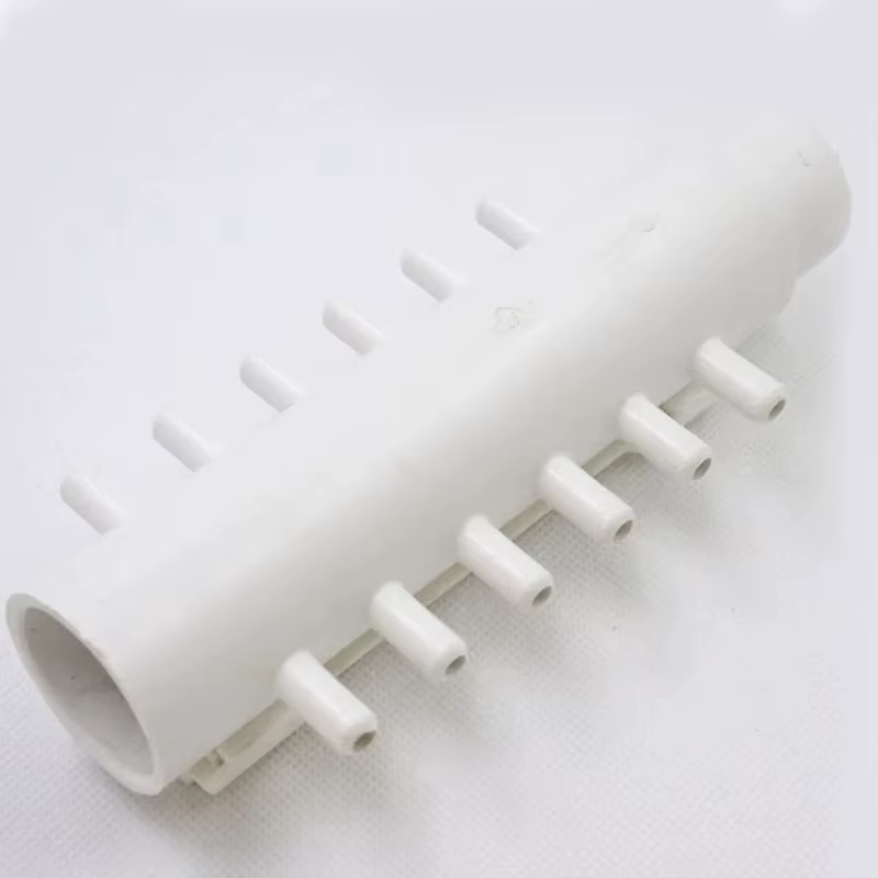 Accessoires de baignoire en plastique, distributeur d'air à 12 trous, raccordement collecteur d'air PVC 8 mm, interface de tuyau 32 mm
