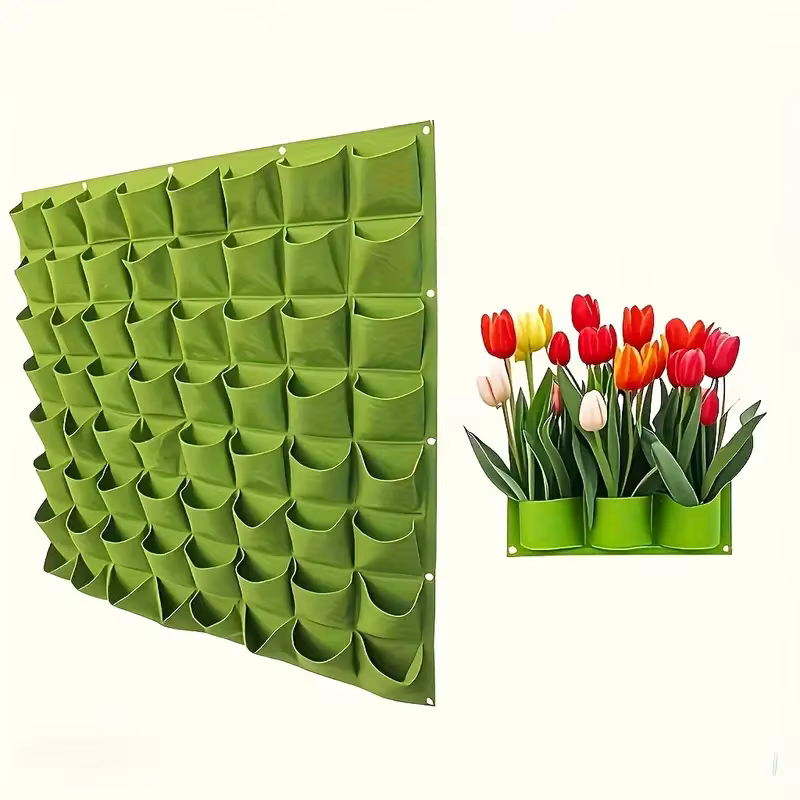 Jardinière de jardin verticale à 18 poches