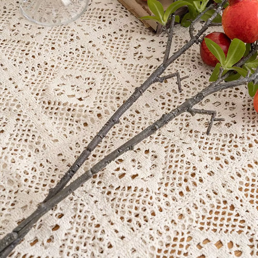 Branches de grenade artificielles à 6 fruits