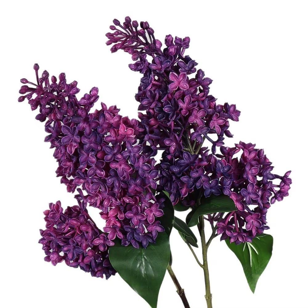 Branche de lilas artificielle réaliste