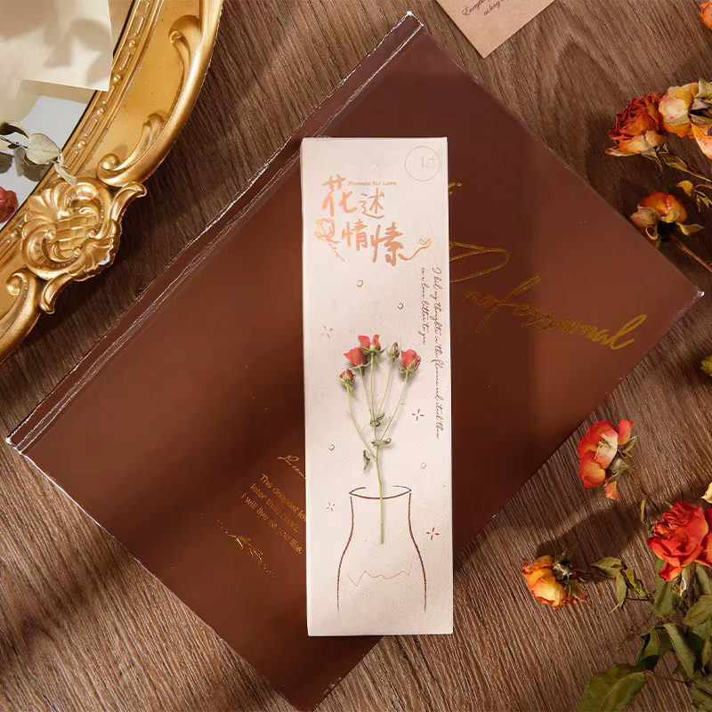 Signets Bouquet de Fleurs pour Livres