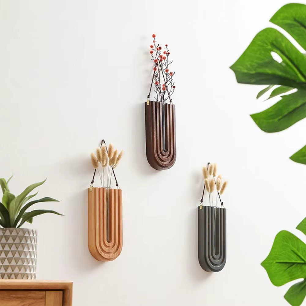 Vase hydroponique mural polyvalent