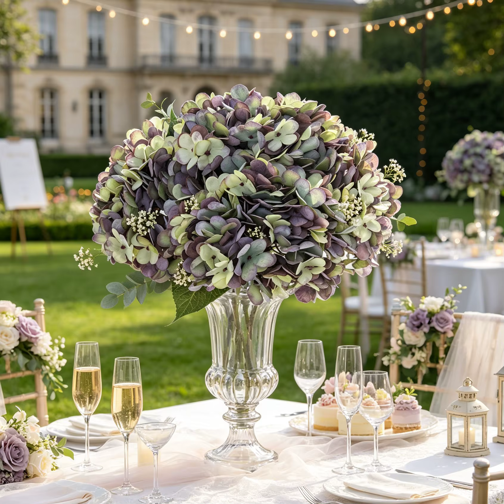 Fleur d'hortensia artificielle pour la maison