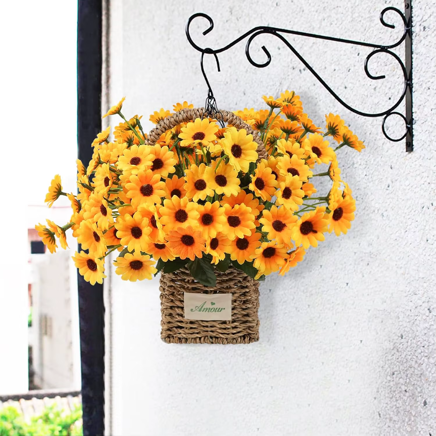 Fleurs artificielles en soie